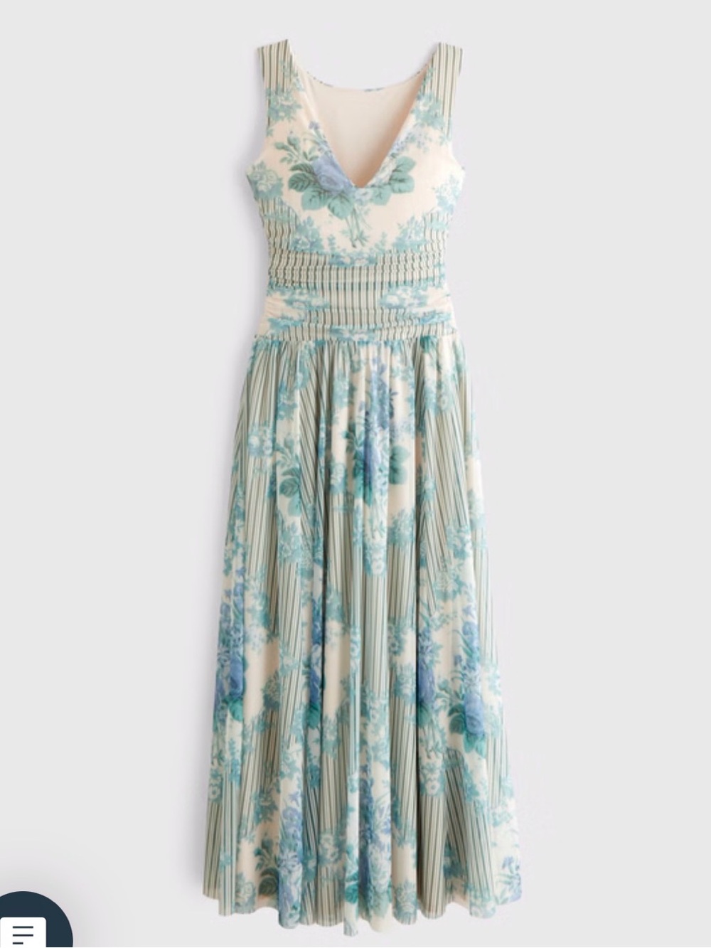 Abercrombie & Fitch The A&F Convertible Mesh Maxi Dress